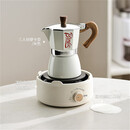 Bincoo摩卡壶煮咖啡壶家用小型电热炉套装意式手冲咖啡壶器具
