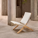 NORHOR现货原版进口/北欧丹麦Carl Hansen/MG501手工编织橡木实木休闲椅 现货
