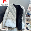 皮尔卡丹（pierre cardin）高档冬季羽绒棉服内胆男加绒加厚保暖内搭棉衣打底内穿小棉袄大码 LCY1025灰色 2XL 160斤内