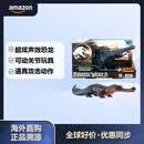 Mattel JURASSIC WORLD 具有攻击动作和发出声音的玩具