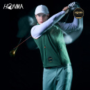 HONMA【高端专业高尔夫】拉链马夹2024新款吸湿速干轻薄男 橄榄绿 M