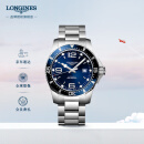 浪琴（LONGINES）瑞士手表康卡斯潜水系列机械钢带男表七夕情人节礼物L38414966