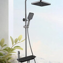 金牌卫浴GOLD全铜枪灰花洒陶瓷阀芯淋浴带喷枪KA（不含安装）KA05802 白色KA05802