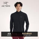 ARC'TERYX始祖鸟 RHO LT ZIP NECK 轻量 男子 内层长袖上装 BLACK/黑色 M