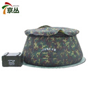 京丛户外工地便携大容量蓄水罐 2立方米野战储水罐