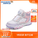 Skechers斯凯奇女孩女童秋冬季加绒冬靴百搭舒适雪地靴319254L