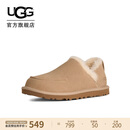 UGG秋季新款女士舒适时尚一脚蹬休闲懒人毛毛鞋1174572SAN|沙色38