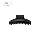 亚历山大（ALEXANDRE DE PARIS）鲨鱼夹慵懒穿搭发夹7706女朋友礼物女士   N黑色大号