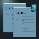 亨乐原版 巴赫十二平均律卷一卷二 钢琴独奏 带指法 Bach Wohltemp. Klavier 1 br 2 br HN14 HN16