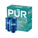 PUR 水龙头净水器替换滤芯 RF-9999-2 3级过滤 NSF认证 去除铅和微塑料 矿物质过滤 378.5L容量 2支装