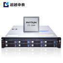 超越申泰【RM5000-F】自主可控信创国产服务器 FT2000+｜512G｜512G*2+16T*10｜2G阵列｜四千双万｜双电