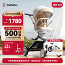 bebebus遛娃神器轻便可折叠双向可坐可躺高景观溜娃手推车婴儿车