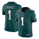 NOTRNFL 费城老鹰队 Philadelphia Eagles 1# Hurts 刺绣橄榄球球衣男 1# Hurts Green 绿色 成人S【适合130-150斤】