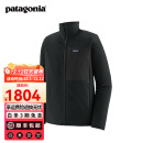 巴塔哥尼亚（Patagonia）男士R2透气户外秋冬保暖抓绒衣夹克开衫外套TechFace Jkt 83626 BLK M