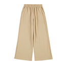 幼岚（ALLBLU）幼岚时装针织裤（直筒+阔腿）舒适挺括24秋季新款亲子通勤休闲裤 原木褐（阔腿） 170