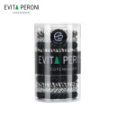 依慧达（Evita Peroni ）高弹力橡皮筋发绳女扎头发头绳发圈生日礼物送女友 黑灰色（35%女士优选）