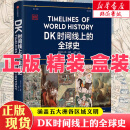 【正版精装】DK时间线上的全球史 全家共读的家庭藏书 1500个历史事件 1000幅精美文物图片 浓缩400万年历史 英国DK公司出品 DK时间线上的全球史