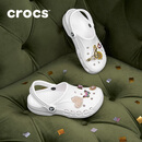卡骆驰crocs洞洞鞋贝雅男鞋女鞋轻便耐磨一脚蹬拖鞋休闲鞋|10126 白-100 36 /37(220mm)