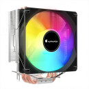 四热管CPU散热器115X 1700 775台式12代13代CPU散热器AMD多平台 冰刺T400 PLUS 四热管(2011版)
