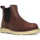 丹纳（danner） 都市户外工装鞋Bull Run Chelsea手工防滑耐磨男士经典切尔西靴 棕色Brown 42