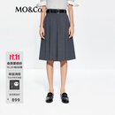 MO&Co.【C+系列】裙裤中裤夏附腰带MBE2SOT030接触瞬间凉感 威尔斯格纹 S /160
