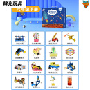 纳仕达科学实验套装6-8岁套装年级4-13岁幼儿园diy手工材料 六年级下册【16套】+【40个拓展