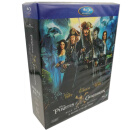 加勒比海盗1-5部套装合集 BD蓝光碟高清1080动作奇幻电影盒装收藏