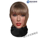 迦图鲮高品质龙图大头儿子表情包头套面罩搞怪整蛊面具人脸装扮套头 面罩-霉霉 均码