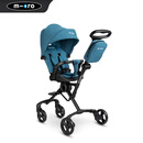 MICRO迈古米高驰克360婴儿手推车散步车便携儿童溜娃神器遛娃神器 蓝色散步车+遮阳篷+随身包 /参加活动贈礼包
