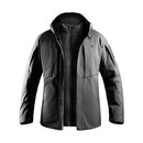 龙牙秋冬登山五代雷神冲锋衣男冬户外防风保暖防寒外套连帽夹克 谍影灰 14XL (175) 96a