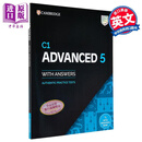 25年新版剑桥CAE考试官方真题4套 含答案音频 C1 Advanced 5 Students Book with Answers with Digital Pack