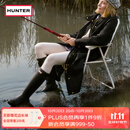 HUNTER雨靴户外露营女鞋惠灵顿经典英伦防水防滑骑士靴女长筒女靴高筒靴 哑光黑色/BLK 37