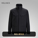 ARC'TERYX始祖鸟 VEILANCE FIELD JACKET 防水 男子 商务硬壳夹克 Black/黑色 M
