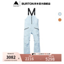 BURTON伯顿官方男士[ak]FREE BIRD GORETEX 3L背带裤防泼水100241 10024109401 S