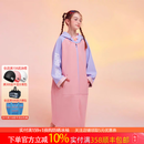 洲克（ZOKE）游泳斗篷儿童浴袍训练吸水保暖成人速干浴巾连帽起水服儿童浴袍 青少年浴袍5278Y-2衣100cm袖60cm