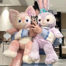 泡普玲娜贝儿玩偶大号玲娜公仔贝儿琳娜毛绒玩偶狐狸抱枕女生礼物情人 尺寸【90厘米一对【星黛露＋狐狸