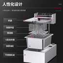 乐创（lecon）电扒炉炸炉商用手抓饼铁板烧鱿鱼鸡蛋灌饼设备扒炉【双温控镀镍防锈款】+炸炉【6L+】