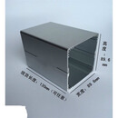 多规格铝合金外壳正方形铝盒铝壳壳体电源盒仪表壳DIY 100*90*90长宽高银色 31号长100
