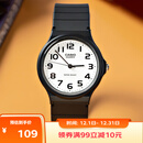 卡西欧（CASIO）小黑表男女表中性学生公务员考试中高考可用石英表MQ-24-7B2