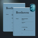 贝多芬钢琴奏鸣曲全集卷一卷二套装2本 亨乐原版 钢琴独奏带指法 Beethoven Klaviersonaten HN32 HN34