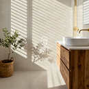 沧浪亭瓷砖地板砖墙面砖莱姆石卫生间瓷砖厨房浴室阳台地砖海韵室内系列 【海韵-米白】-600*1200*10mm