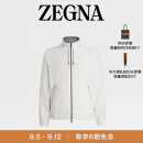 ZEGNA杰尼亚男装经典款Brezza户外双面短夹克外套 白色/灰色 54/L/XL