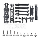 PZXFPV穿越机MGC MAK4碳纤维机架5寸6寸7寸mark4无人机花式 定制款 10分钟续航 机架(含白色打印件) MGC MAK4 5寸