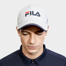 斐乐（FILA）Fila/男士时尚简约百搭棒球帽【高尔夫+专业运动】 玉石白/WT