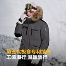 波司登极寒鹅绒羽绒服男女情侣同款冬季加厚连帽短款大毛领外套