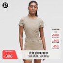 lululemon丨All It Takes 女士运动 T恤 *罗纹Nulu™ LW3GV0S 橡木棕 S /6