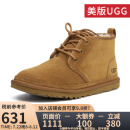 UGG【断码清货JD物流】美版秋冬新款男经典靴纽姆系列迷你靴 栗子棕色 42