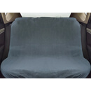 山头林村汽车一次性座套无纺布座椅套全车座椅防脏套防尘座椅保护套坐垫套 灰色后排5个