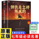 赠考点 钢铁是怎样炼成的原著七年级下册加厚完整版无删减听读导读批注钢铁是怎样炼成的人教版配套初中原著 【赠考点手册】钢铁是怎样炼成的