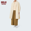 无印良品（MUJI） IDEE 女式 绗缝 外套 秋冬季女款 长袖 GAD67C4S 浅米色 均 码 (165/88A)